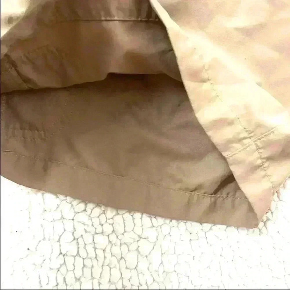 Vintage Nike Retro Beige Elastic Drawstring Waist Cargo Athletic Men Short SizeS - Picture 6 of 13